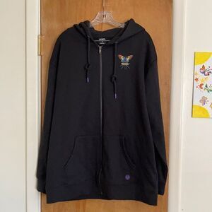 VITRIOL Oversized Full ZIP Hoodie